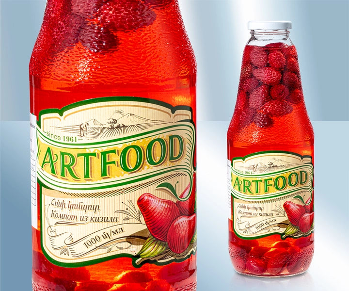 ARTFOOD - JUS DE CORNOUILLER COMPOTE 1L