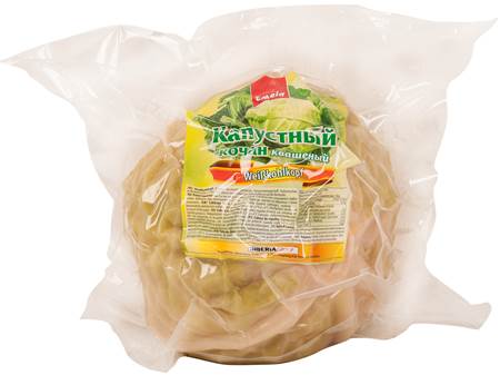 Emelya Cabbage Sour Pickle Sauerkraut 1kg vacuum-packed