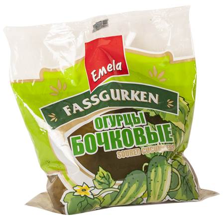Emelya Barrel Cucumbers 680g in a bag