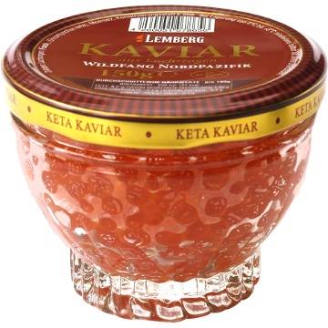 Lemberg Caviar keta rouge 150g Krist.Gold