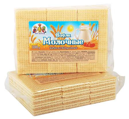 "Chai vdvoem" Gaufres au lait 300g
