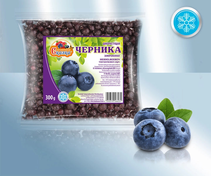 Frozen blueberries
