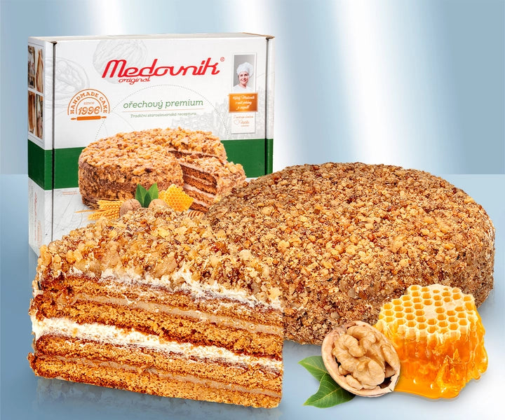 Honey cake Original Premium with walnuts