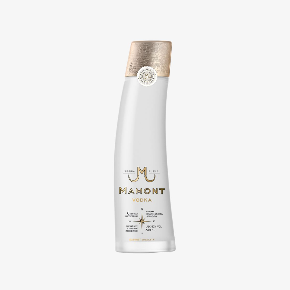 Vodka Momont Siberian vodka 40 % 0,7 L