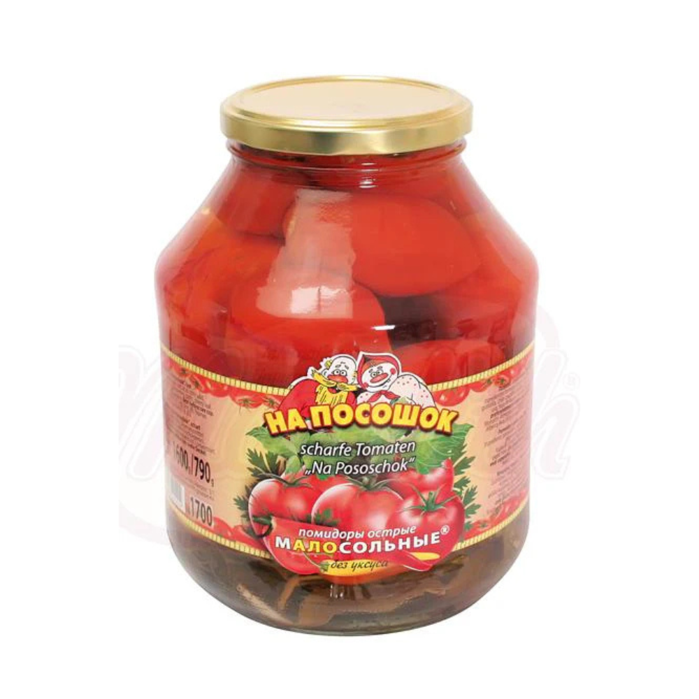 Spicy "Na Pososchok" candied tomatoes
