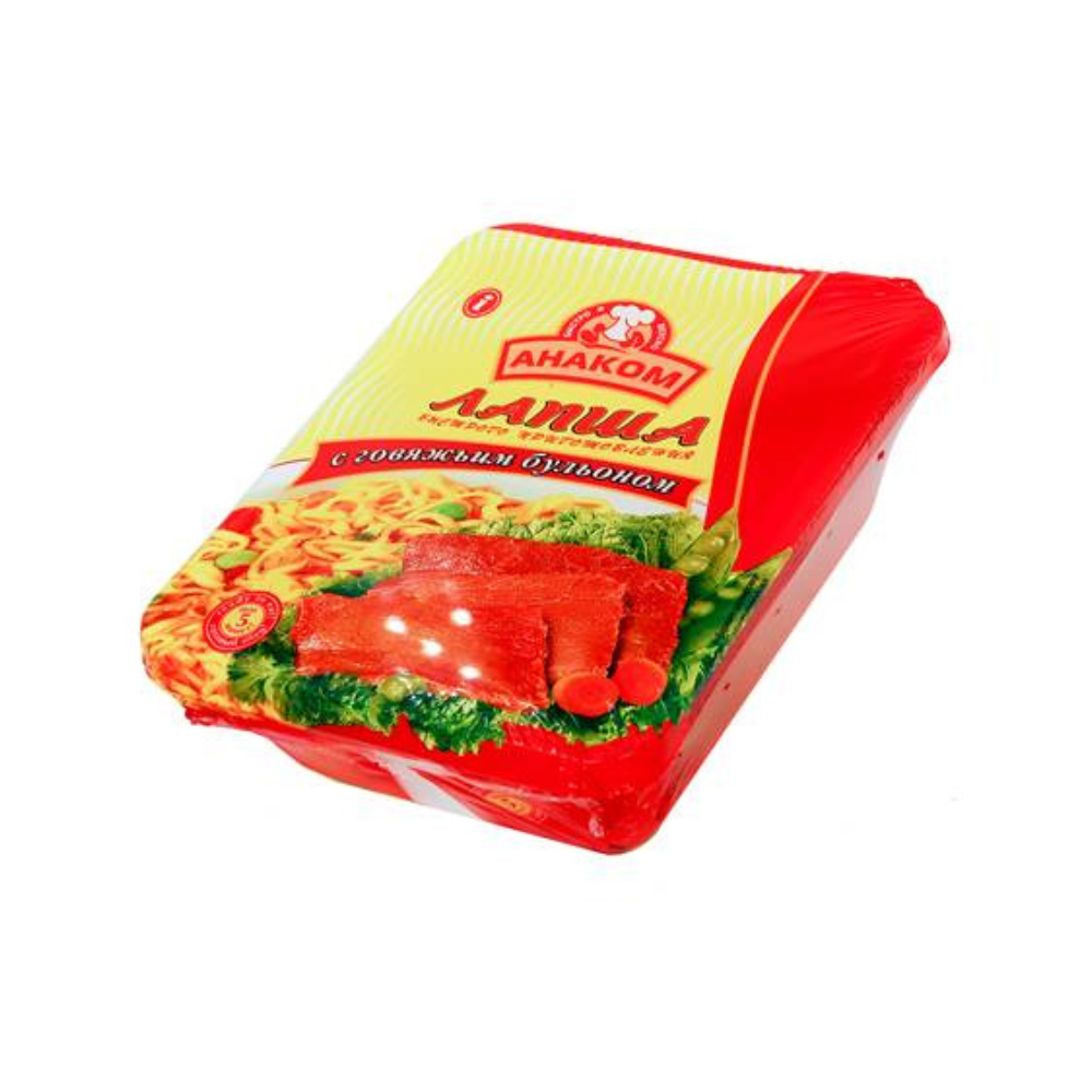 ANACOM plate/noodles in beef broth 75g