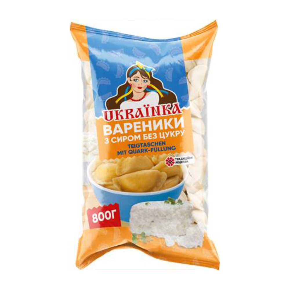 Ukrainka Sugar-free cottage cheese balls 800g