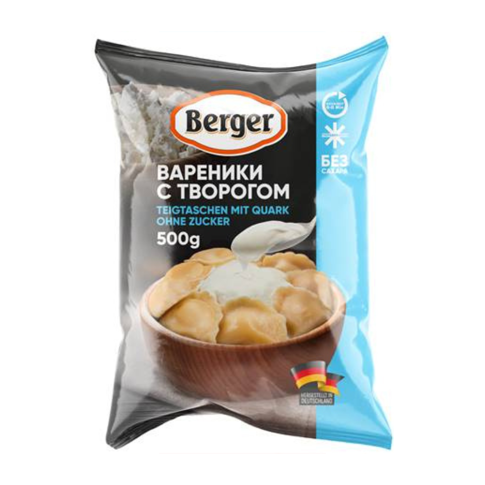 Berger Boulettes 7 with unsweetened cottage cheese 500g