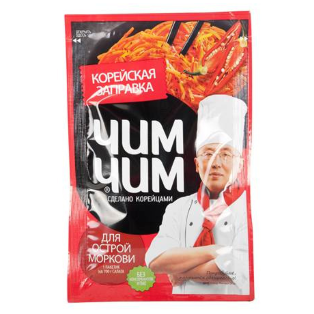 Spicy Korean Carrot Dressing 4x12 (box) 60g