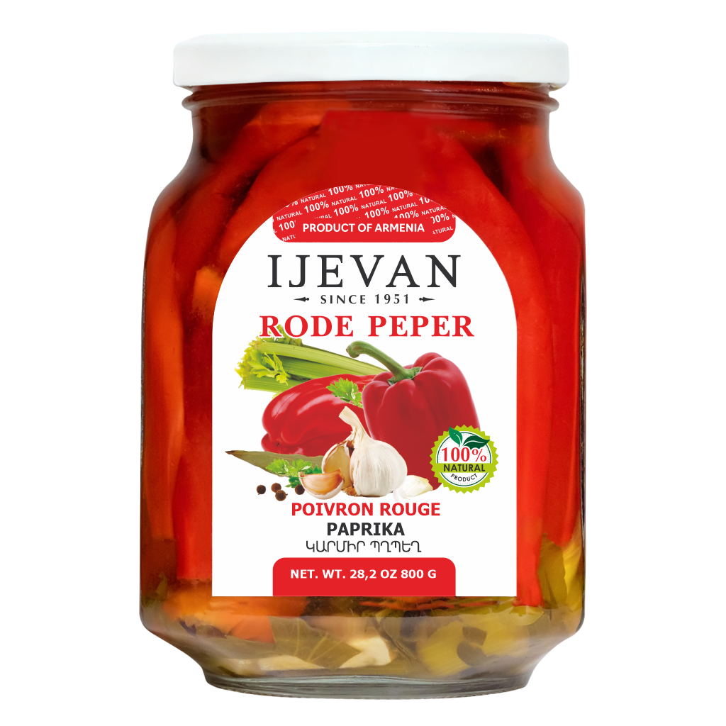 IJEVAN- Poivrons Rouge 800g