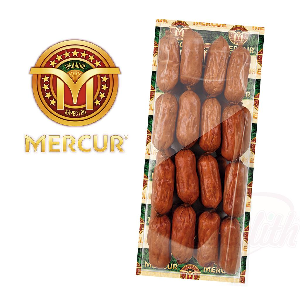 Saucisses Mercur "Kolbaski Sakusotschnije" fumé à la Cracovie