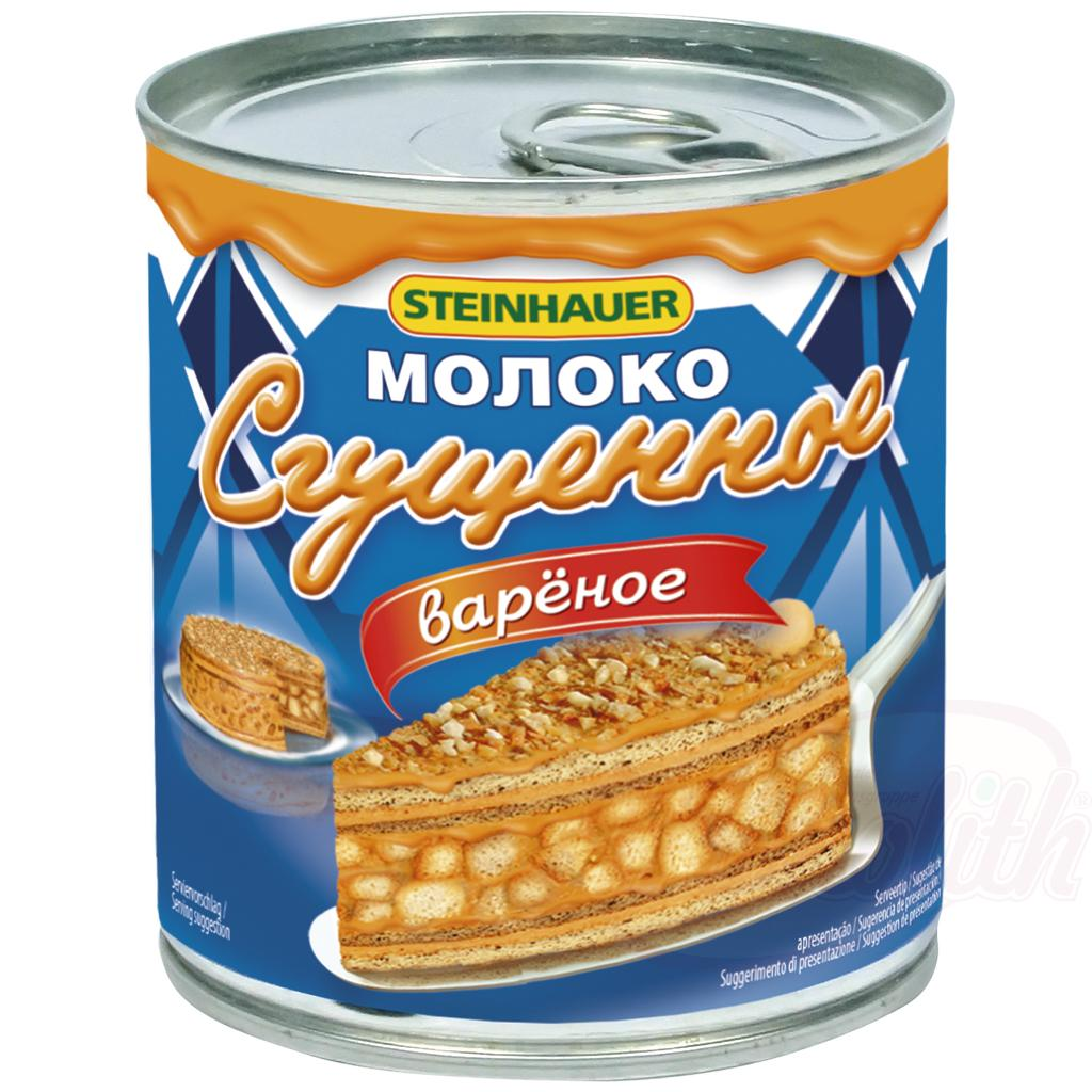 Продукт молочный сгущенный варено-сладкий "Сгущенка Варёнка" 6% жирности
