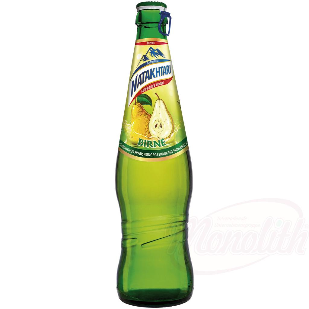 NATAKHTARI Refreshing carbonated drink with pear flavor.