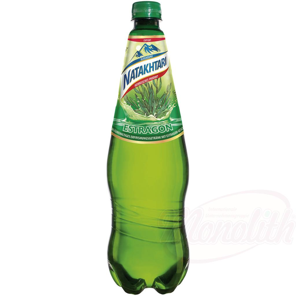 NATAKHTARI Refreshing carbonated drink with tarragon flavor.