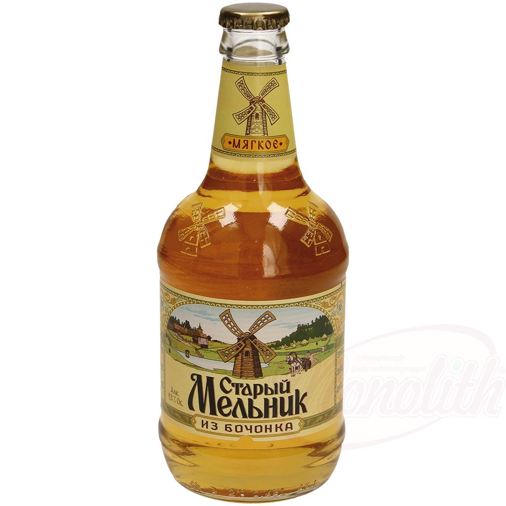 Bière de débit "Starij Melnik Mjagkoe" 4,3% vol.