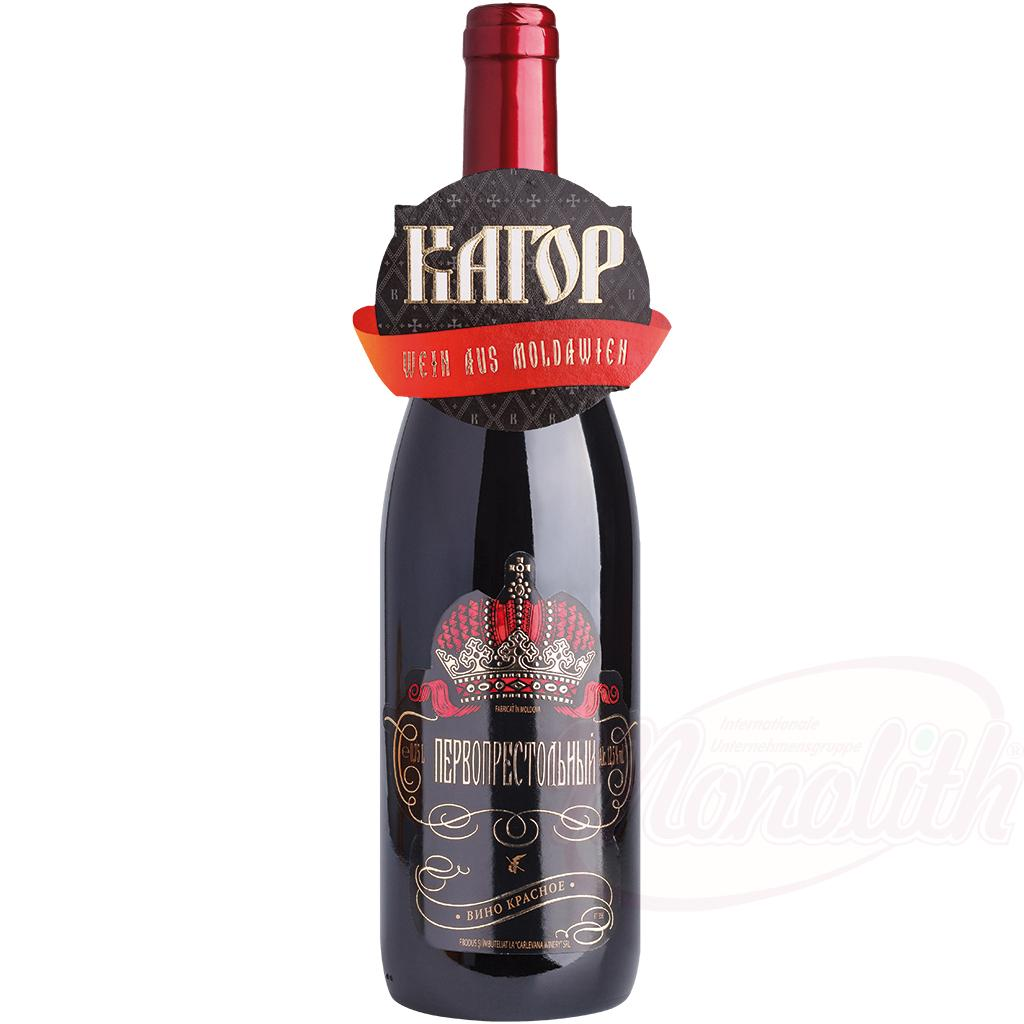 "Kagor Pervoprestolniy" Vin de la Moldavie, rouge, doux, 13,5% alc