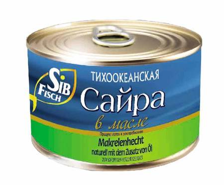 SibFisch Pacific Trout in Oil 250g