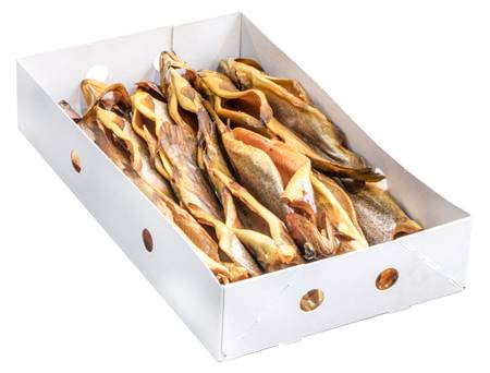 Cold smoked brown trout, kg