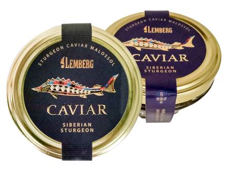 Lemberg Caviar noir Sibirisch.Stör 50g (boîte)