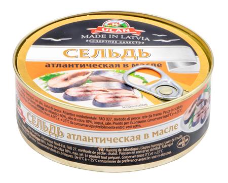 Ulan Herring in oil 240 g
