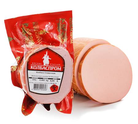 Kolbasprom Saucisse crémeuse environ 400g