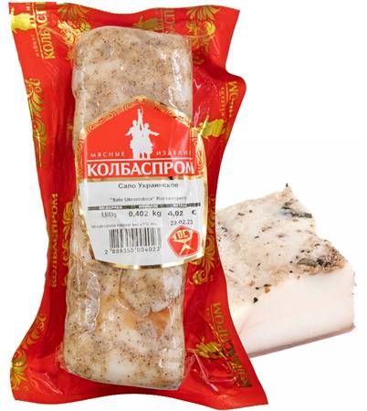 Kolbasprom Lard Ukrainskoye environ 300g