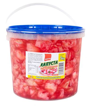 Капуста белокочанная по-корейски Емеля 5 кг ведро
