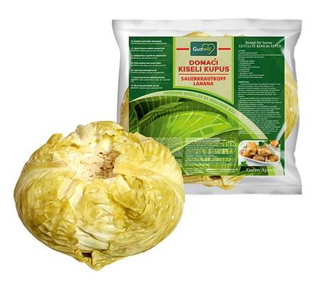 Капуста квашеная Domaci Kupus 2 кг в вакуумной упаковке.
