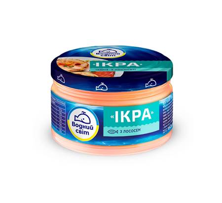 Vodny Mir Ocean fish caviar with salmon 160g