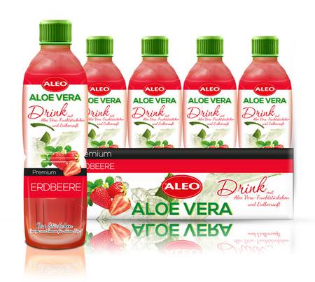 Алоэ Вера ALEO/Клубника 0,5 л DPG