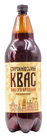 (для заграницы) Квас "Старокиевский" 2л