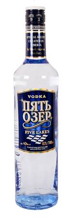 Водка "Пять Озер" 0,7л 40%