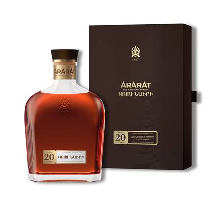 Коньяк АРАРАТ "Наири" XO 20 лет 40% 0,5л (коробка)