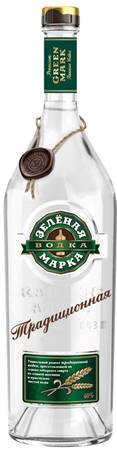 Водка "Зеленая Марка" Традиционная 1 л 40%