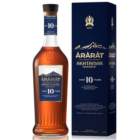 Коньяк АРАРАТ "Ахтамар" XO 10 лет 0,5л 40%.