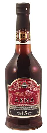 Коньяк армянский "Арма" XO 15 * 40% 0,5л