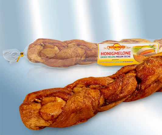 Дыня, нарезанная ломтиками, сушеная