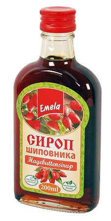 Емеля натуральный сироп шиповника 200мл