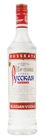 Русская водка 0,7 л 40%.
