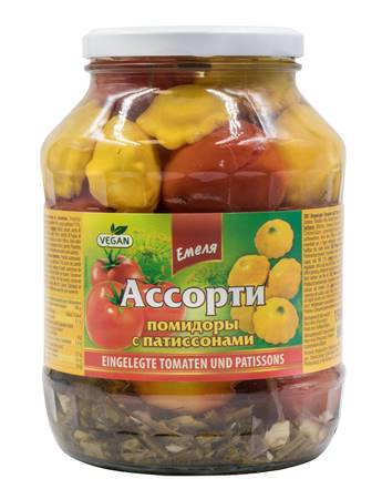 Emelya Assorti Tomates Pâtissons 1,7 ml