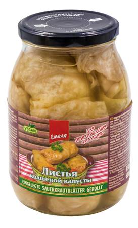 Emela Cabbage leaves for cabbage rolls 930g