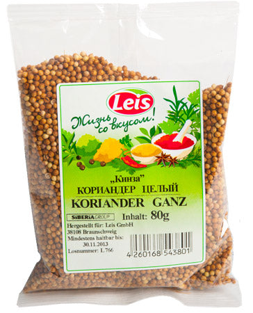 LEIS Coriandre - Cilantro entière 80g