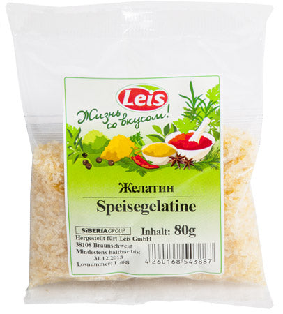 LEIS Gélatine 80g