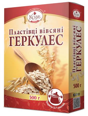 KP Flocons d'avoine " Gerkules " 500 g carton1