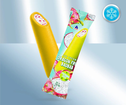 Ice cream with dragon fruit flavour, 100ml