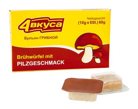 4 Vkusa Bouillon cubes mushrooms 6x10g (box)