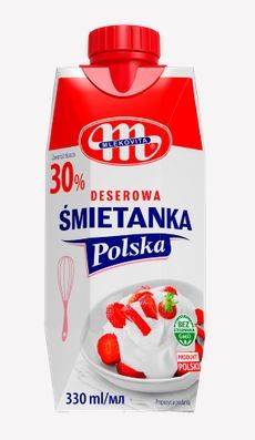 PL Mlekovita Crème 30% de matières grasses.tetra.paster.330ml