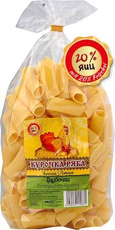 Kurochka Ryaba Rigatoni Noodles Large Tubes 500 g