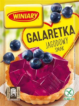PL Winiary Черничное желе 47 г