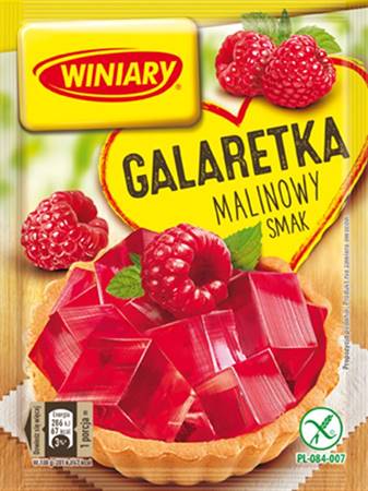 PL Winiary Малиновое желе 71 г